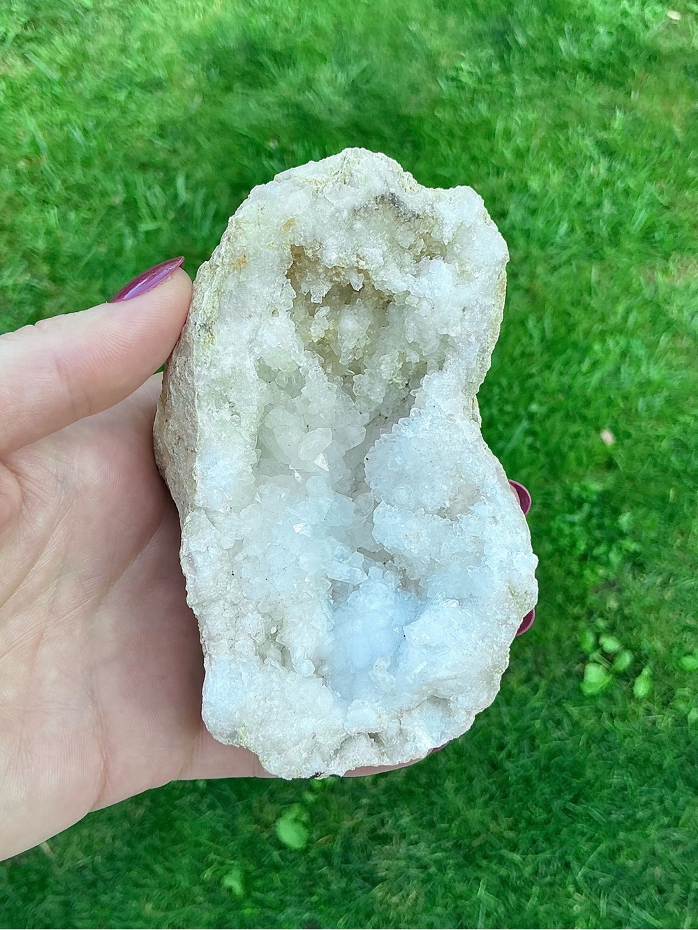 Moroccan Geode Half 🤍 - Picture 3 of 8